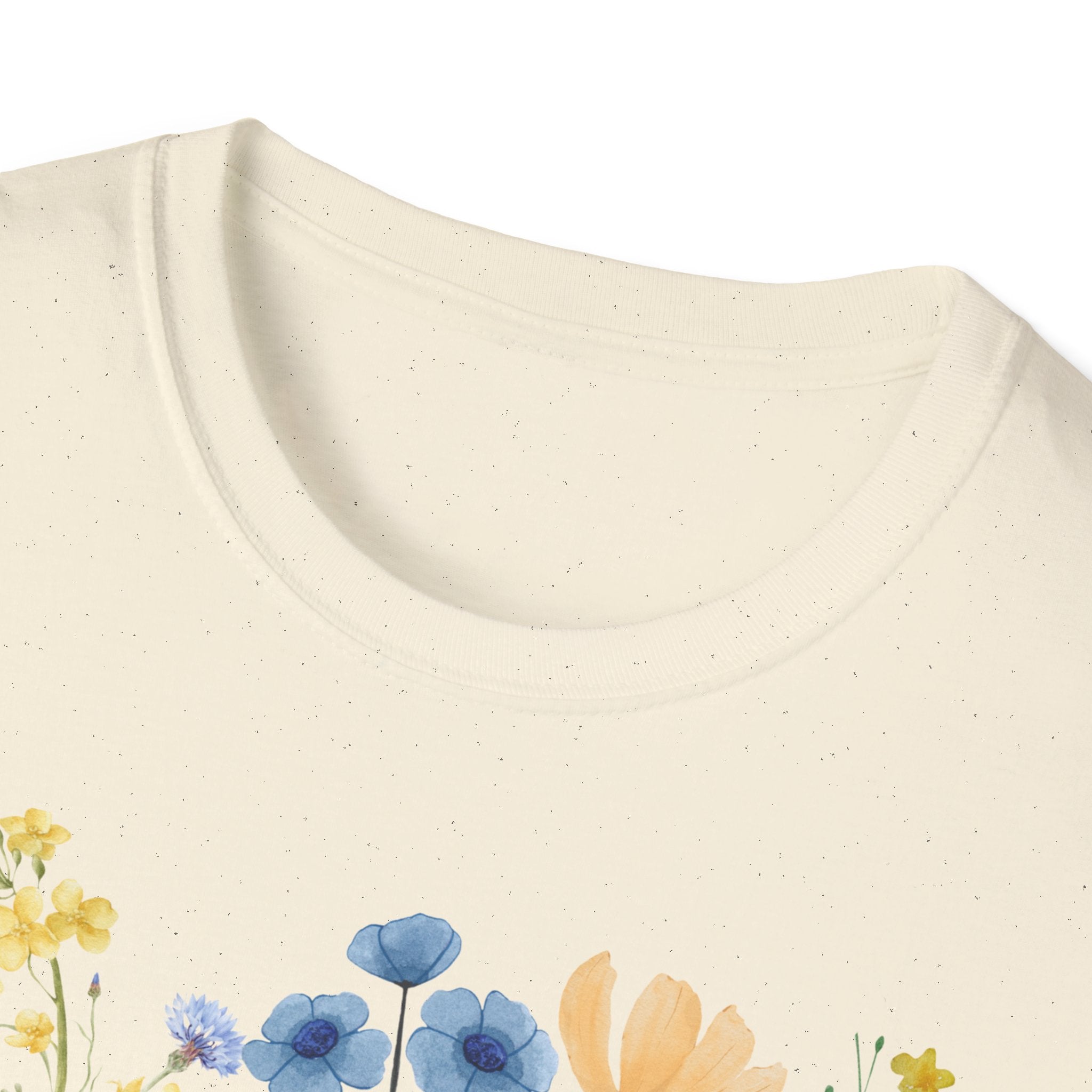Breathe Wildflowers Tee — Watercolor Butterflies & Floral T-Shirt