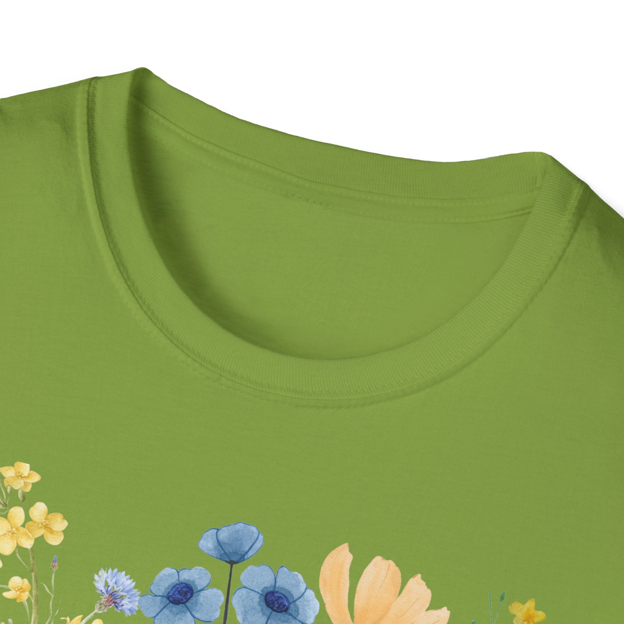 Breathe Wildflowers Tee — Watercolor Butterflies & Floral T-Shirt