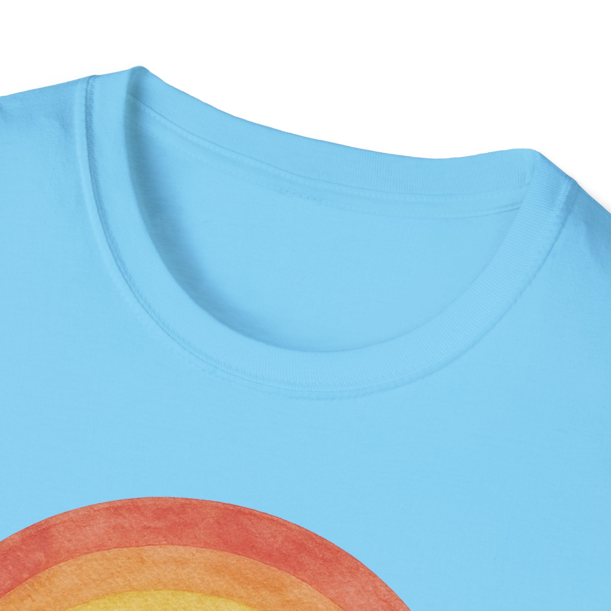 Be Kind…Of A Bitch Retro Rainbow T-Shirt — Funny Sarcastic Tee