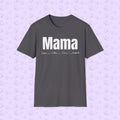 Customizable 'Mama' Tee with Kids' Names — Personalized Mama/Grandma/Mimi T-Shirt