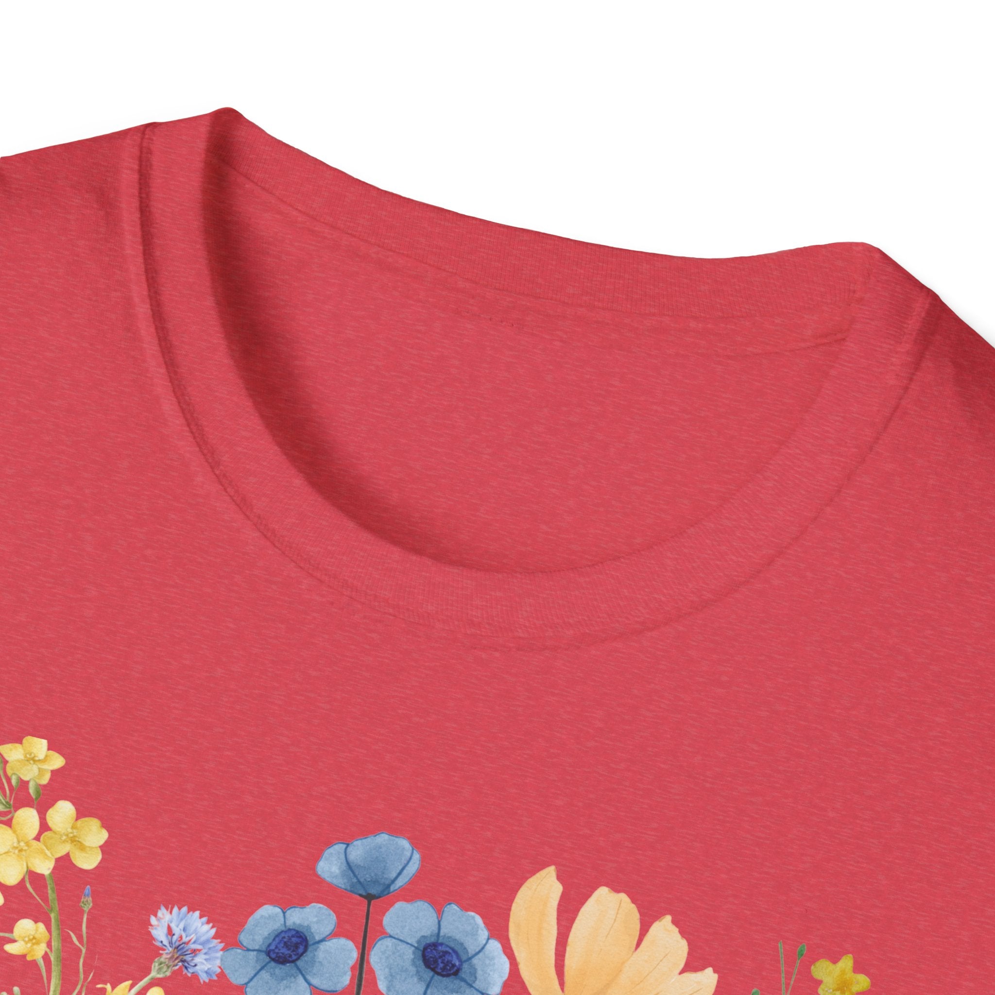 Breathe Wildflowers Tee — Watercolor Butterflies & Floral T-Shirt